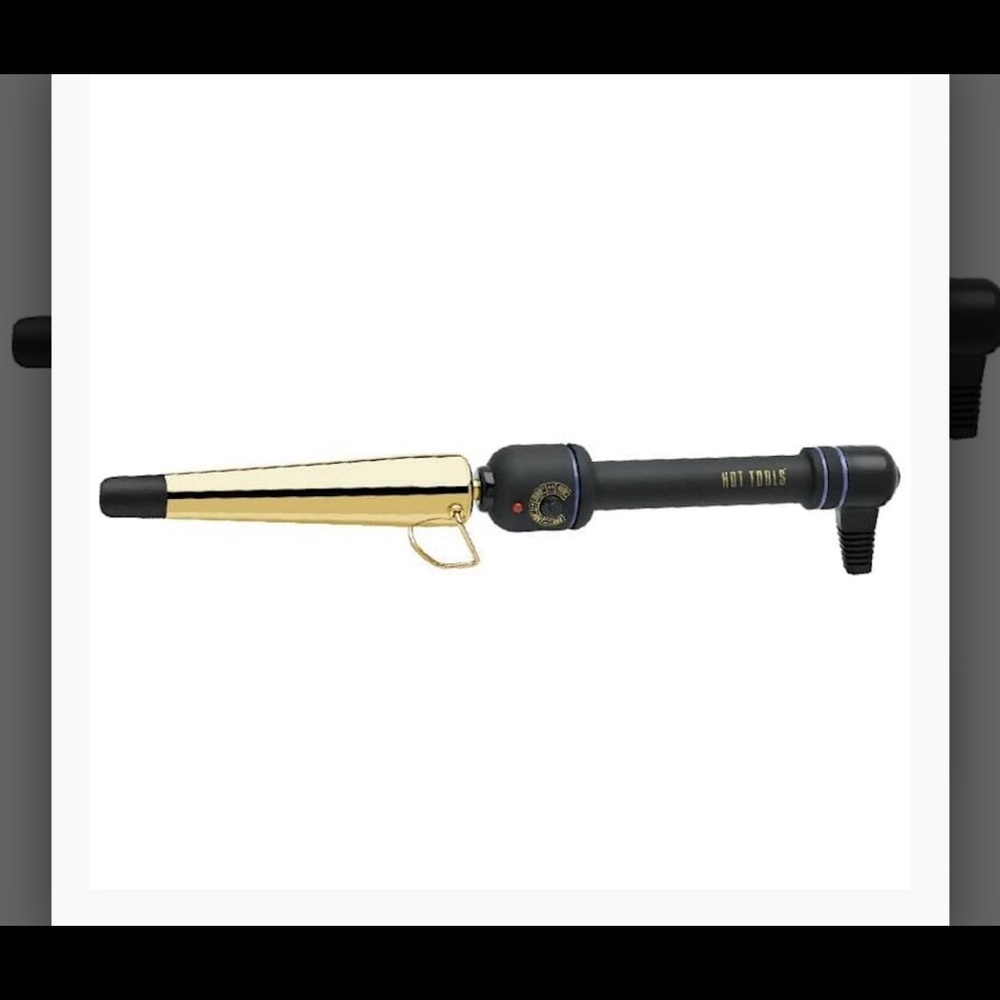 Hot Tools® 1 1/4-Inch to 3/4-Inch Tapered Wand in Black/Gold